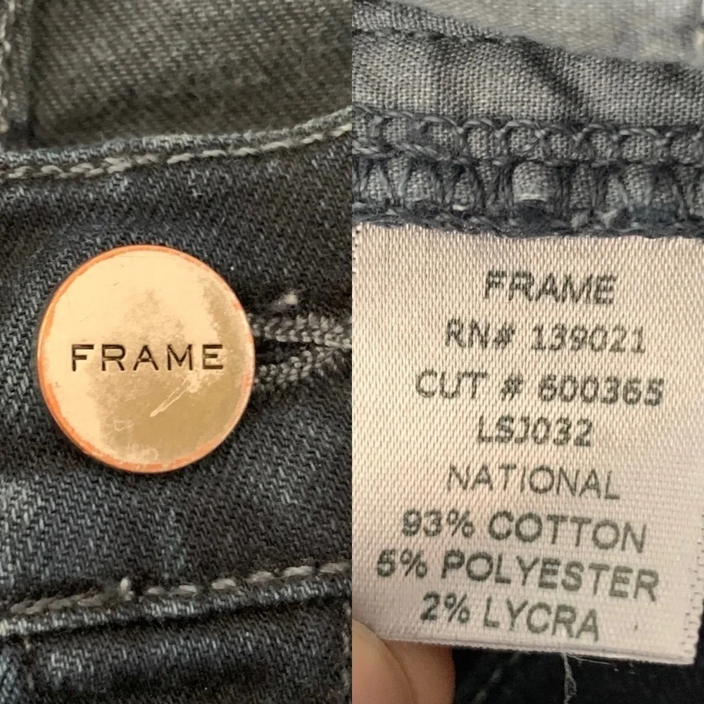 Frame Le Jeans Skinny De Jeanne Jeans Dark wash size 26 - Picture 14 of 16